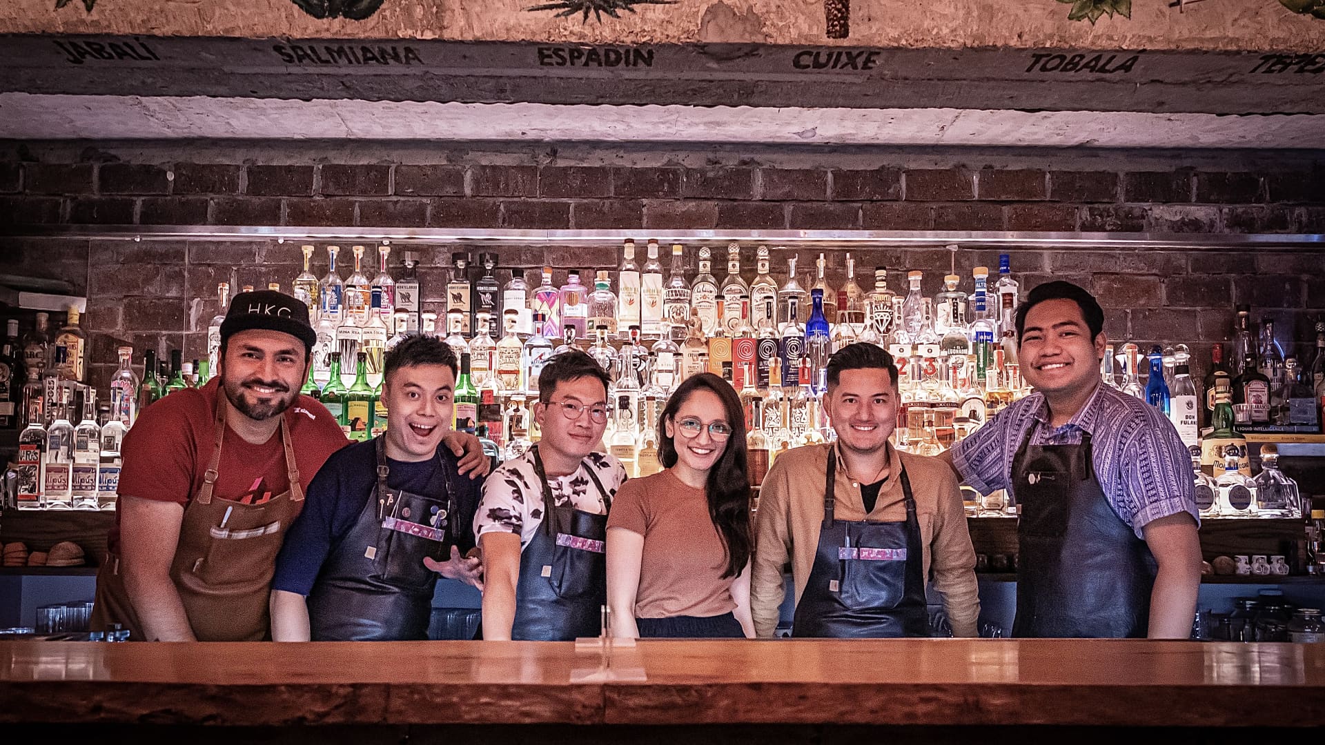 Jay Khan (left) opened Hong Kong's Coa, a Mexican-inspired bar named after the tool used to harvest agave.