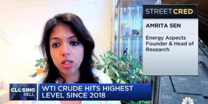 Energy Aspects founder Amrita Sen on high crude levels