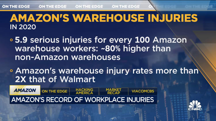 A closer look at Amazon's warehouse injuries