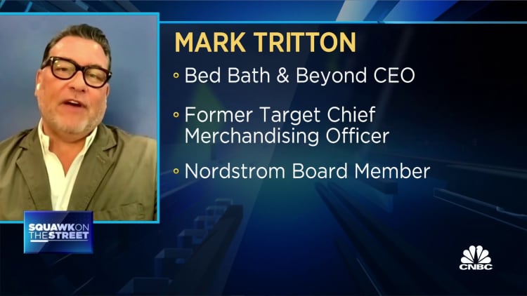 Bed Bath & Beyond CEO Mark Tritton on the company's new brands