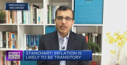Equities are still a 'good bet' even if inflation persists: StanChart
