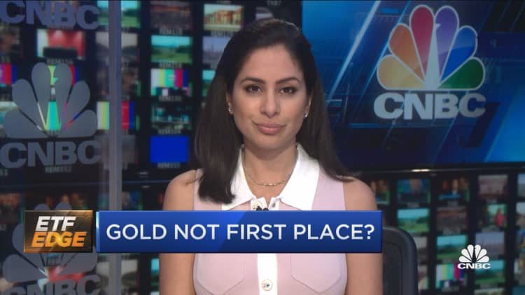 Three reasons why gold is missing out on the commodity rally, ETF expert says