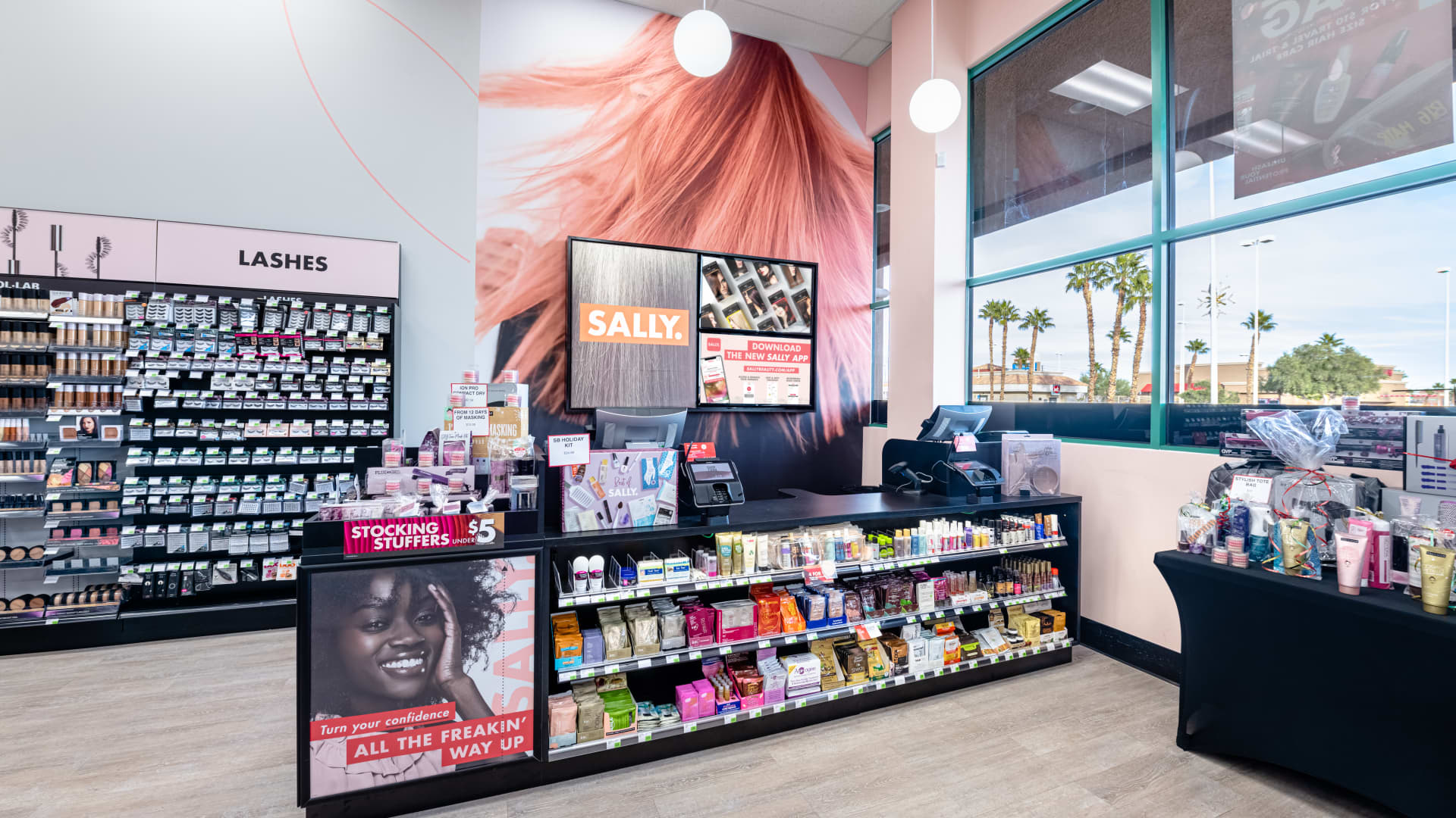 Sally Beauty has leaned into vivid color as one of its sales drivers, as younger consumers embrace self-expression.