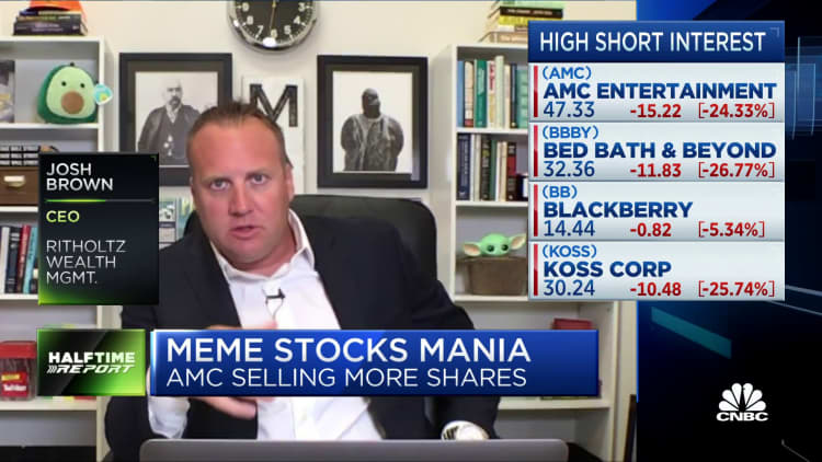 Josh Brown weighs in on meme stock mania