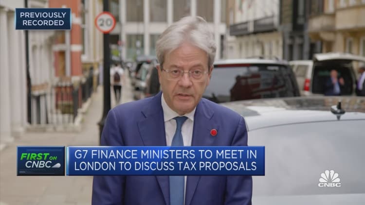 Expect to make further steps on global tax: EU's Gentiloni