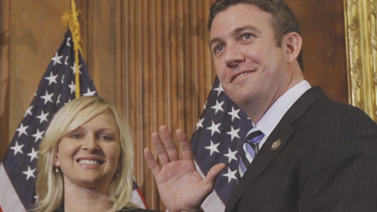 Duncan Hunter and his wife used campaign funds for personal expenses