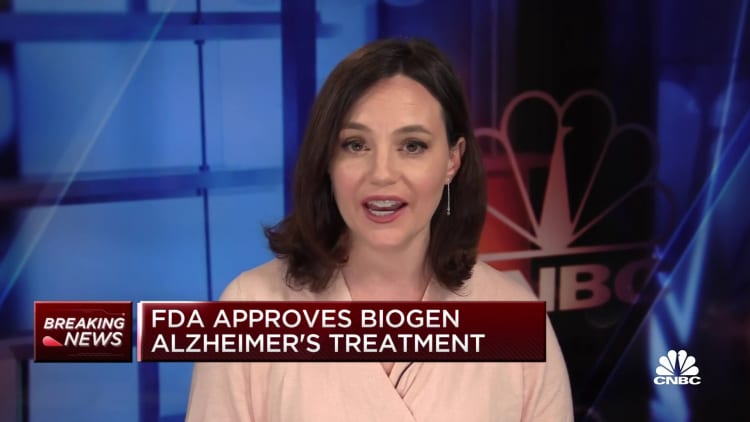 FDA approves Biogen Alzheimer's treatment