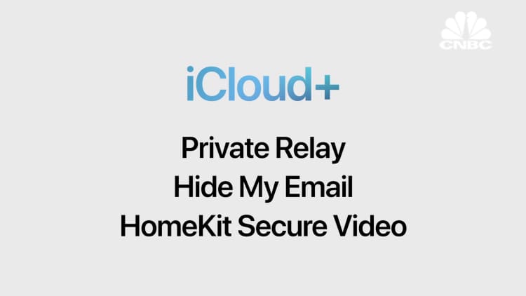 Apple's new iCloud+ offers more services in addition to storage