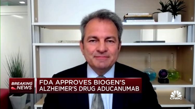 Biogen CEO on FDA approval for its Alzheimer's drug