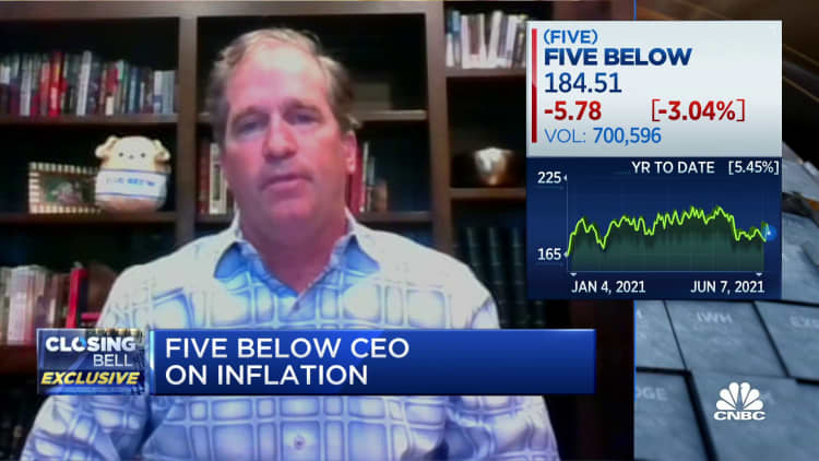 Five Below CEO Joel Anderson on Q1 earnings, inflation and labor