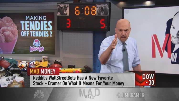 Jim Cramer on Wall Street Bets investors: 'They're spreading their wings'