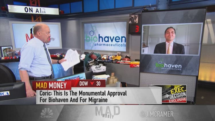 Biohaven CEO on 'monumental approval' of migraine drug