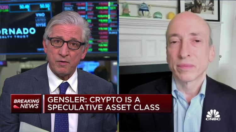 Gensler on bitcoin ETF: Investors should be aware the underlying bitcoin cash markets have no oversight