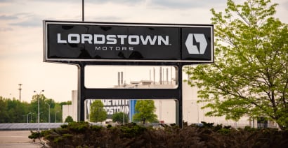 Shares of Lordstown Motors are rising as the company begins shipping EV trucks