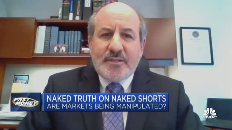 No one makes a name for himself taking action against naked shorts, says former SEC lawyer