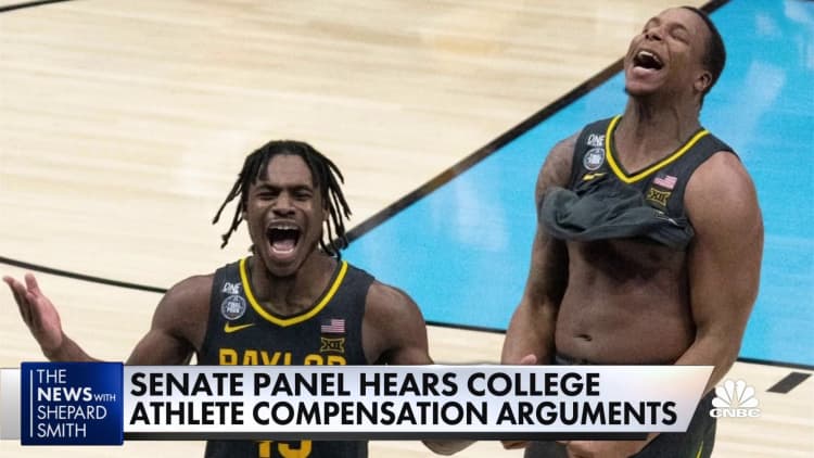 Senate panel debates future of college athlete compensation
