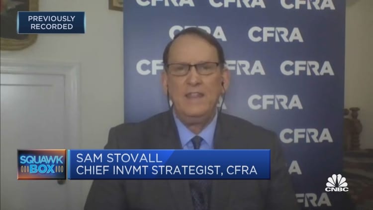 The Fed will likely wait until August before they discuss tapering: CFRA's Sam Stovall
