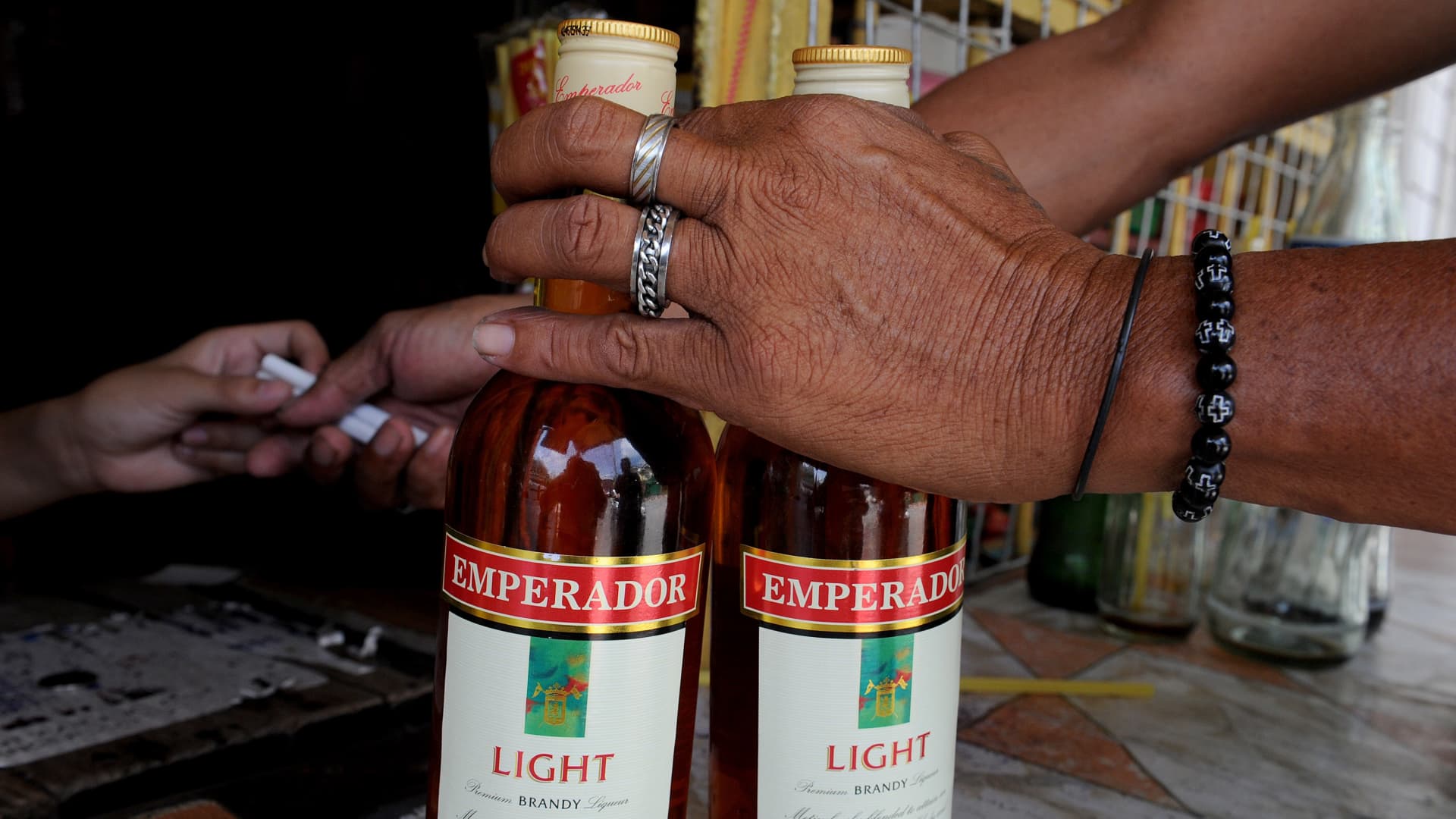 Alliance Global's Emperador is the world's largest brandy distiller.
