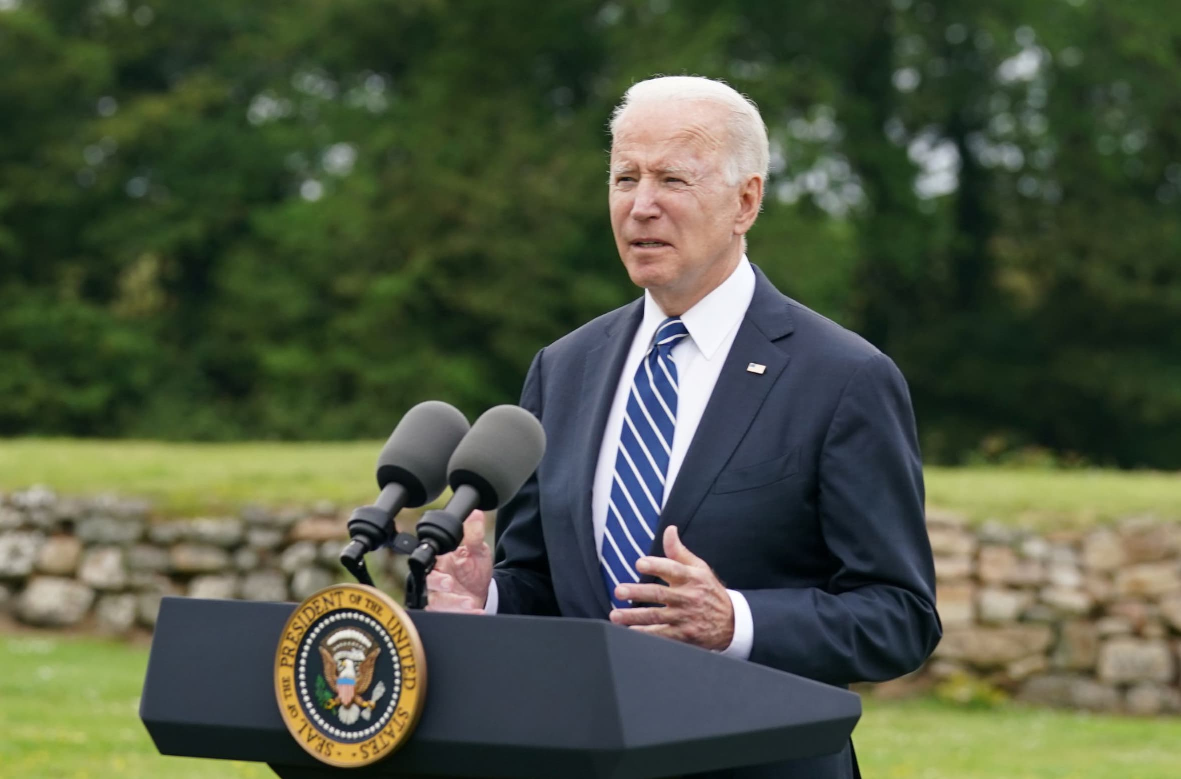 Biden and G-7 leaders will endorse a global minimum corporate tax of at least 15%