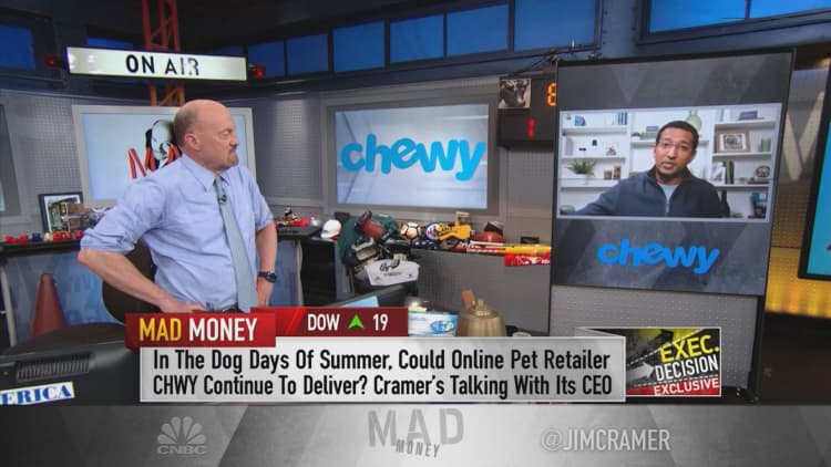 Chewy CEO on Q1 results, subscription services and pet adoptions
