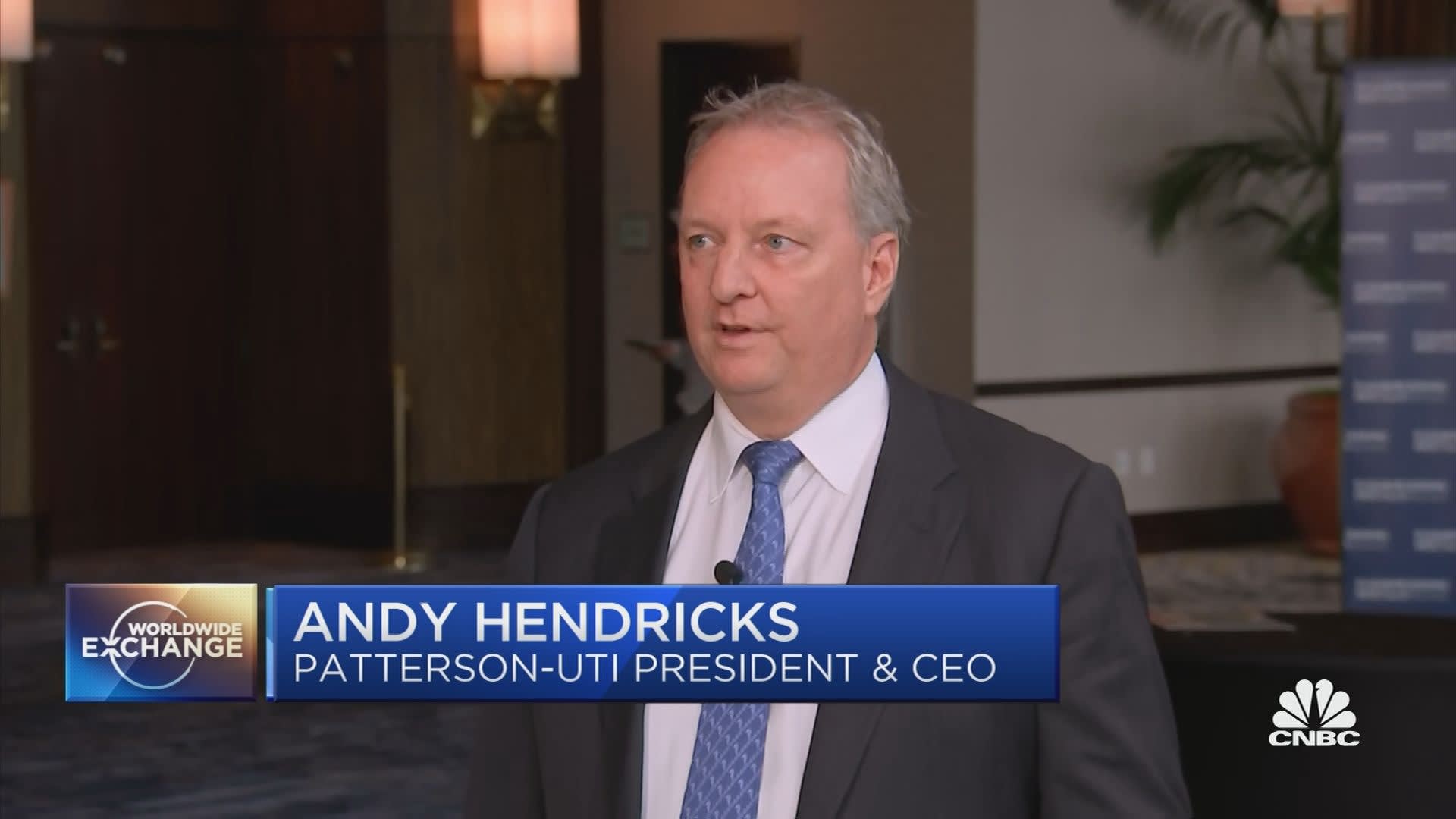 Patterson-UTI CEO Andy Hendricks on oil rig operations over the past year