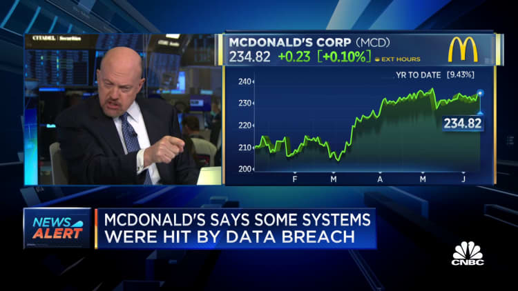 McDonald's says some systems in Asia were hit by data breach