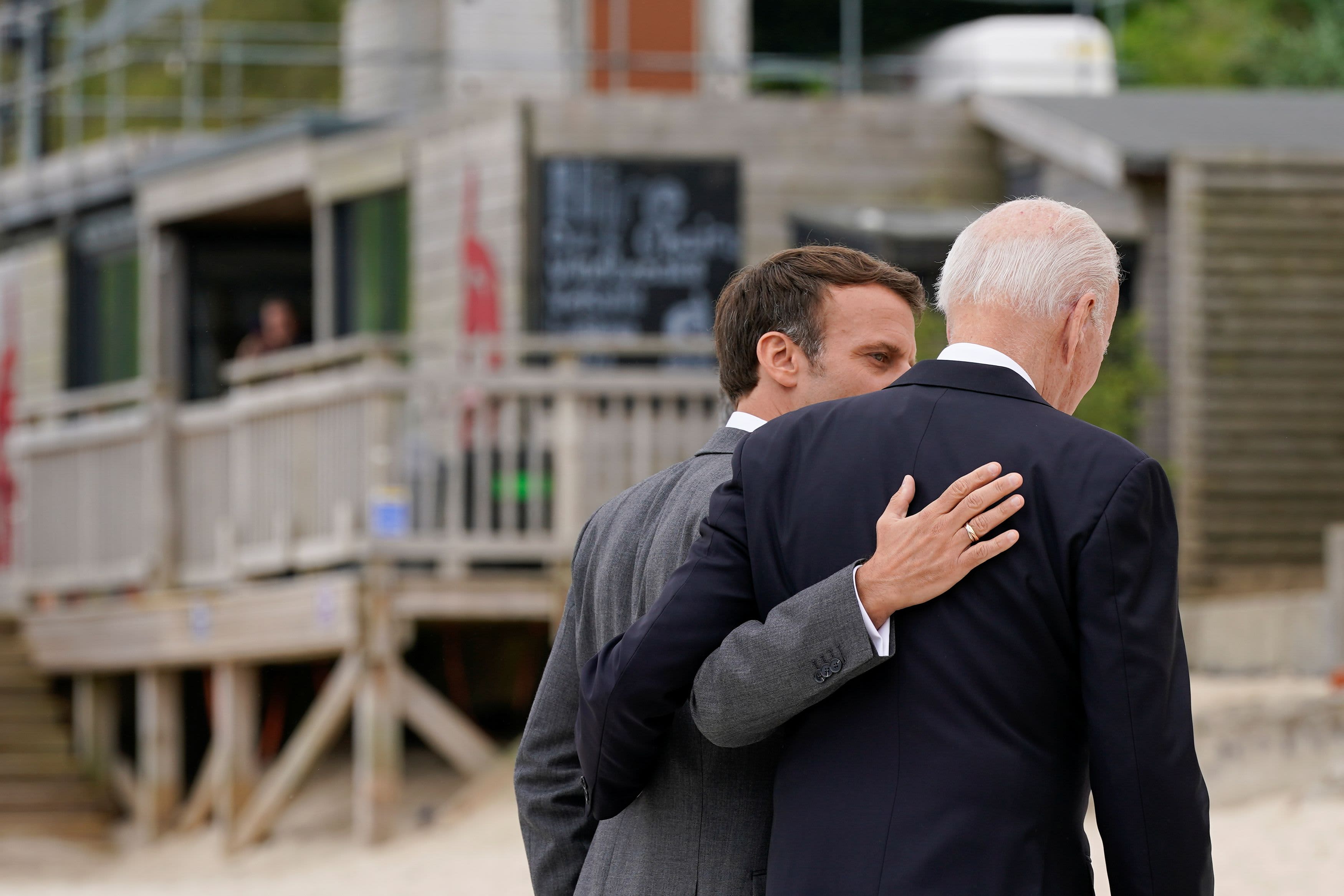 Photo of Macron dit que l’Amérique est de retour avec Biden