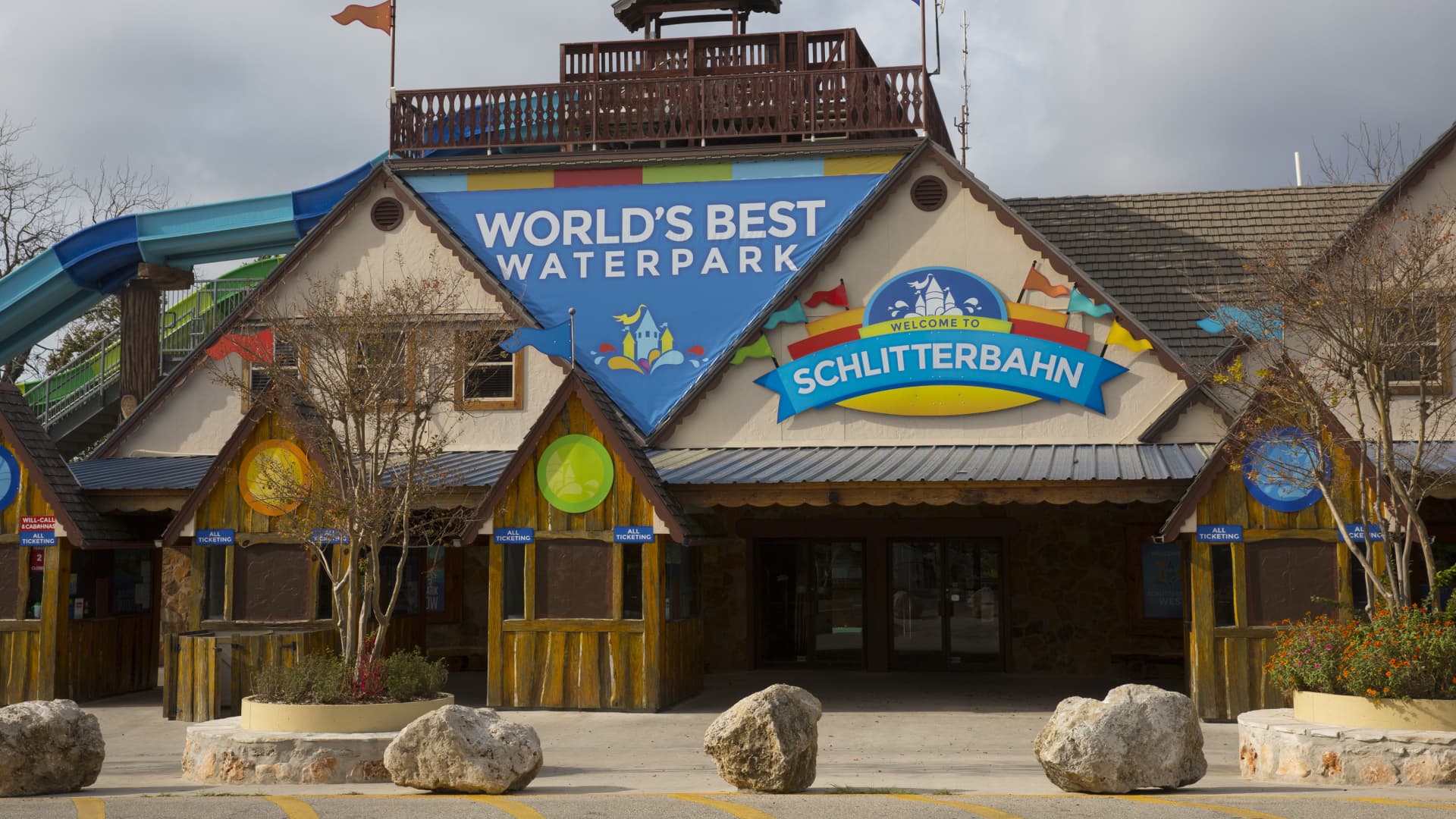 Schlitterbahn Waterpark and Resort in New Braunfels, Texas.