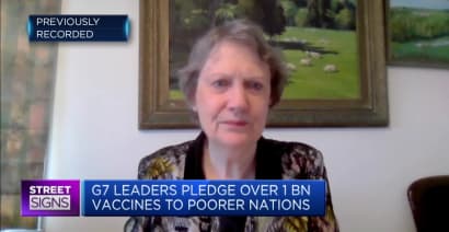 Helen Clark on G-7's role in redistributing Covid vaccines to developing world