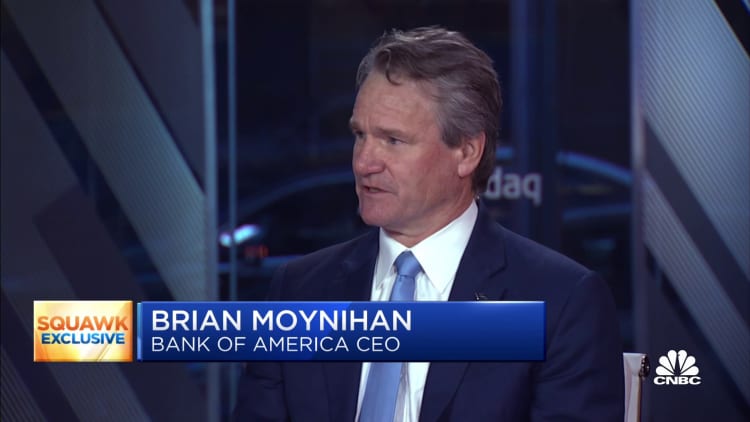 Bank of America CEO: Fed's accommodation is no longer needed at the same level