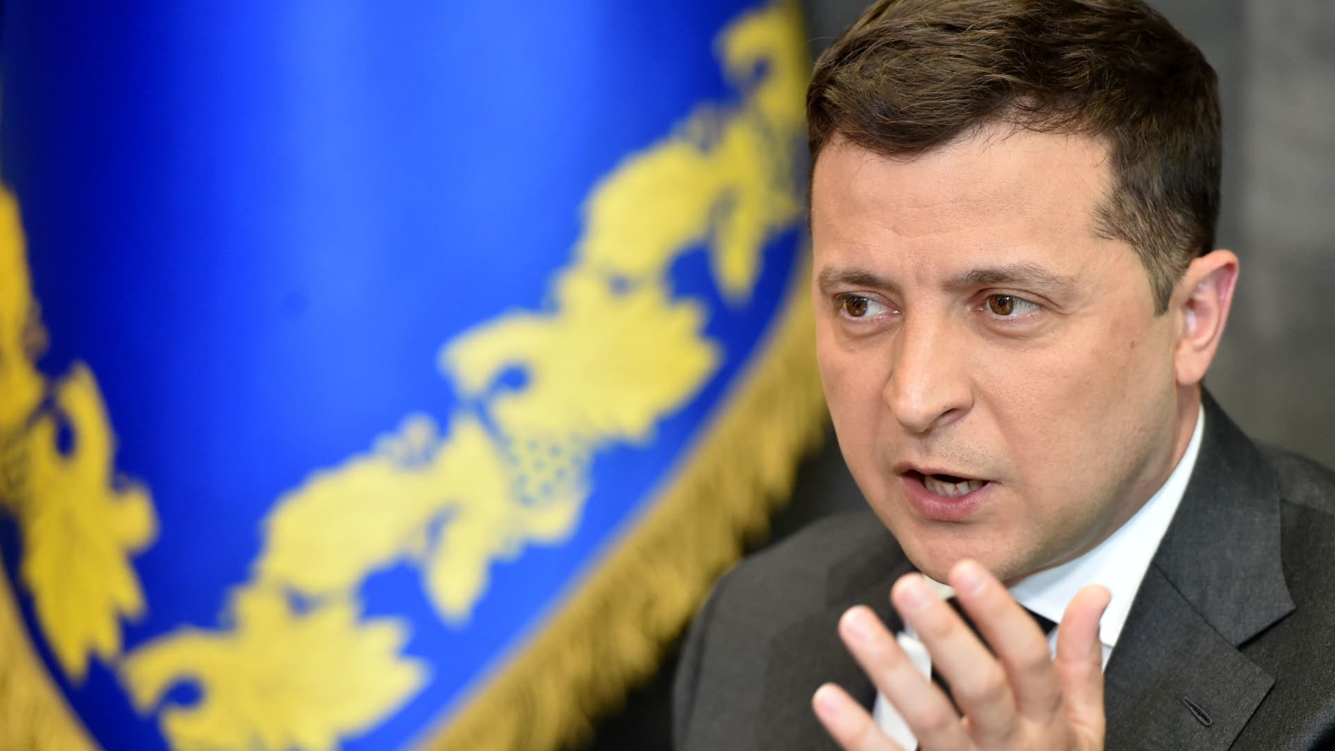 Ukrainian President Volodymyr Zelenskyy Zelenskyy enjoys high approval ratings among Ukrainians for rallying both the country's forces and public on a daily basis.