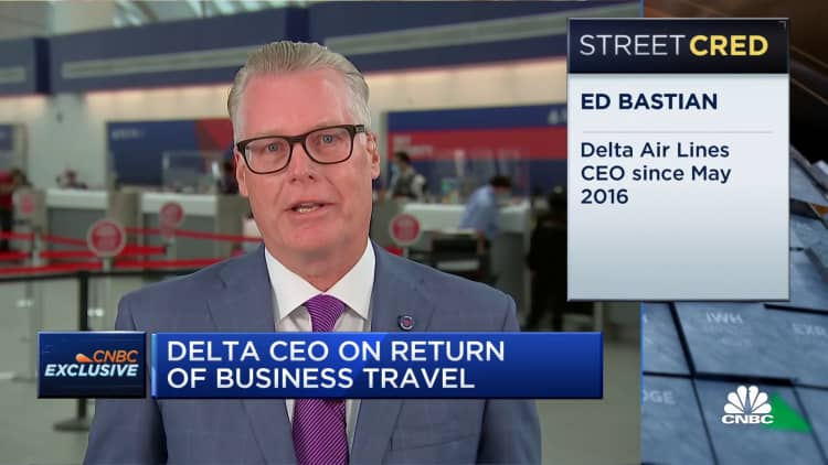 Delta Air Lines CEO Ed Bastian on strong leisure travel demand
