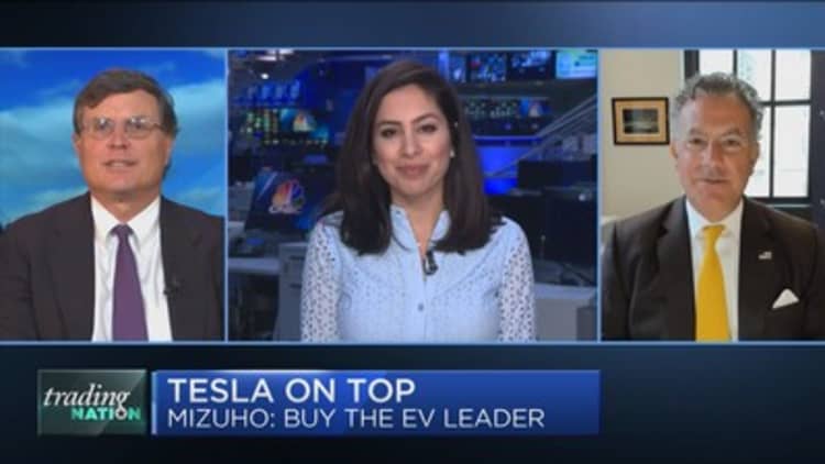 Tesla shares fall despite buy call — Two traders on whether now is the time to get in