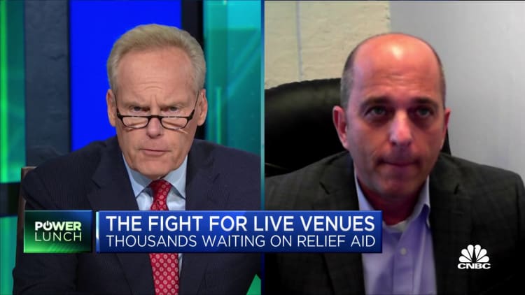 New Jersey live venue chief on relief aid: We haven't received any
