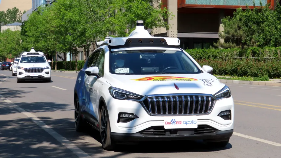 Baidu driverless car Beijing, China
