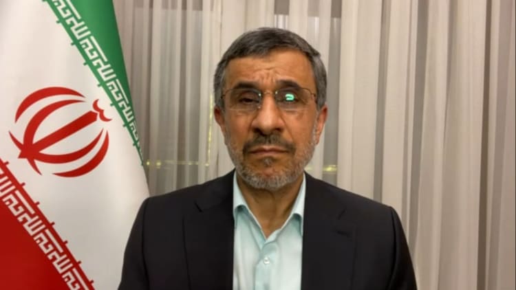 Former Iranian president calls out the U.S. for 'meddling' in the Middle East