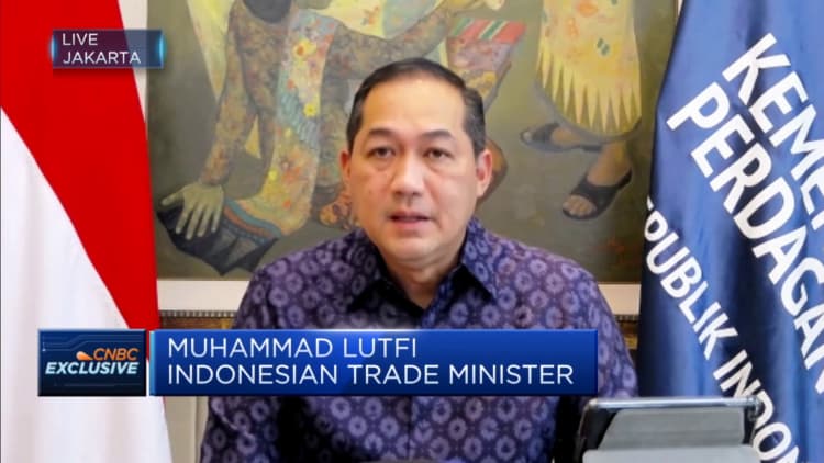 Indonesia minister on trade relations with Australia and China