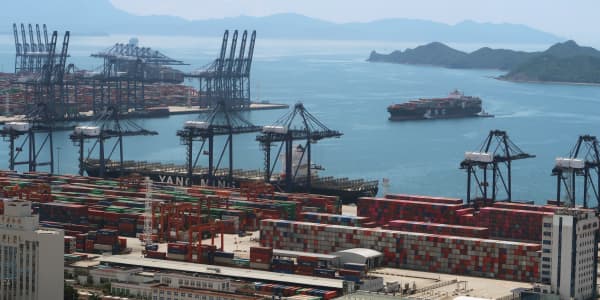 Freight rates from China to West Coast down 90% as global trade falls off fast