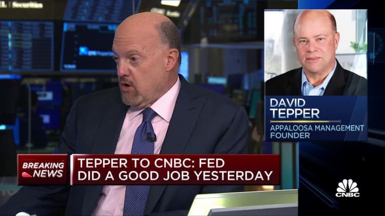 David Tepper: 'The stock market is still fine' after Fed announcements