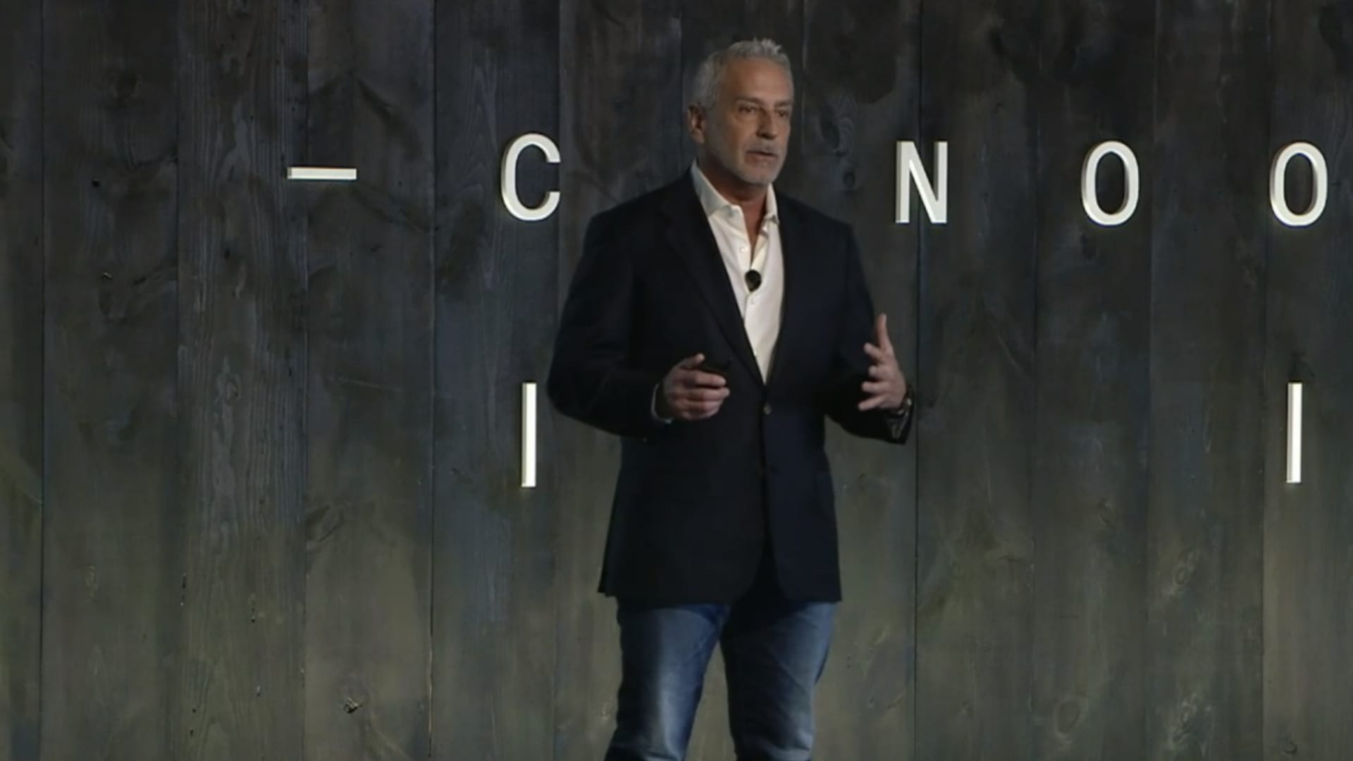 Canoo CEO and Chairman Tony Aquila speaks during an investor event for the company on June 17, 2021. The event was held in Dallas and broadcast onine.