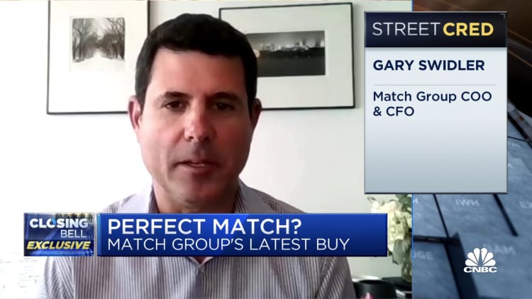 Match Group CFO and COO Gary Swidler on recent acquisition, dating post-pandemic