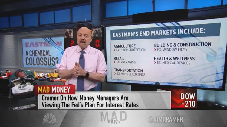 Here's why Jim Cramer sees opportunity for investors in Eastman Chemical