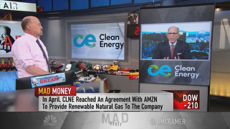 Clean Energy Fuels CEO says the company's deal with Amazon is 'validation' of renewable natural gas