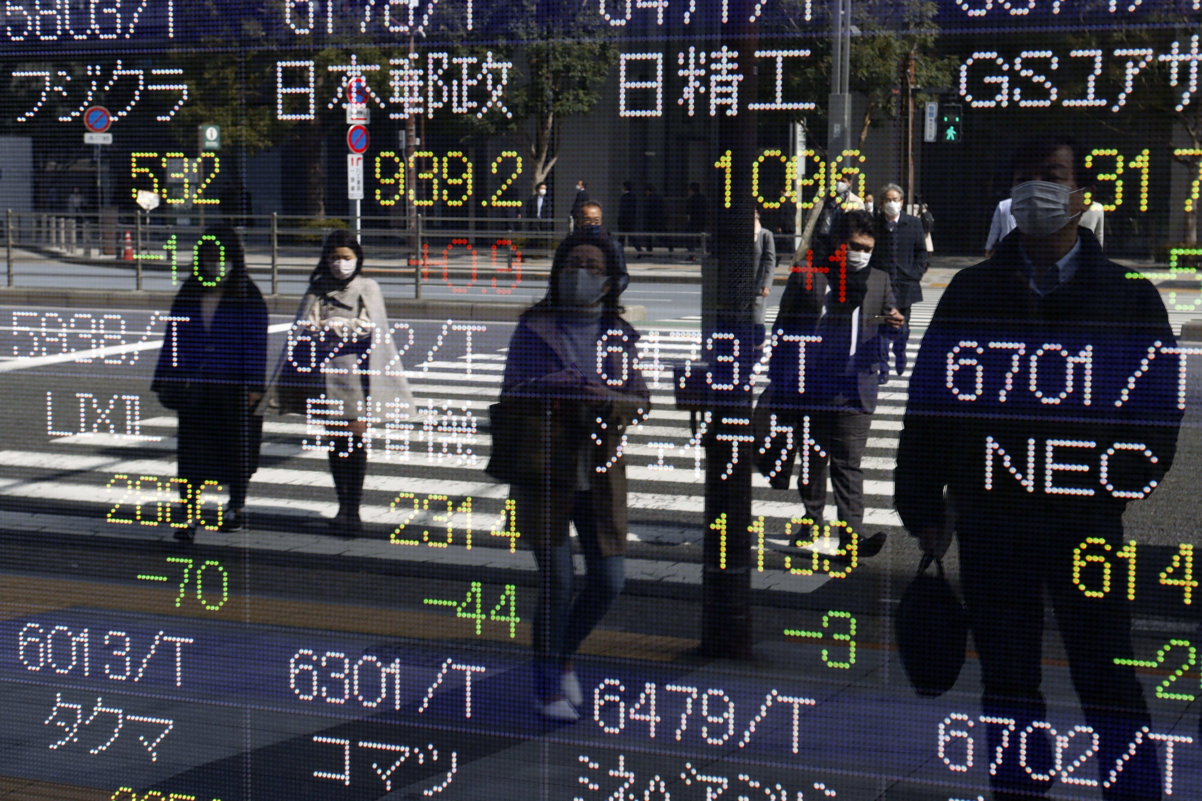 Asia-Pacific stocks mixed after Wall Street losses