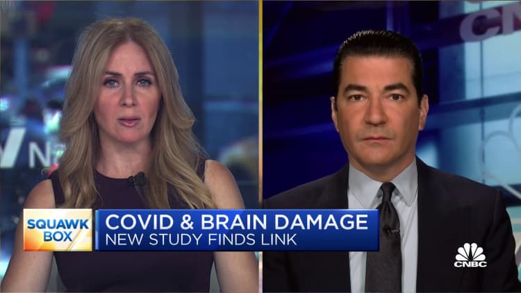 Dr. Scott Gottlieb: New study suggests link between Covid, long-term loss of brain tissue