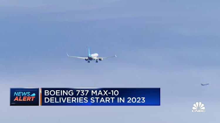 Boeing 737 Max-10's maiden flight