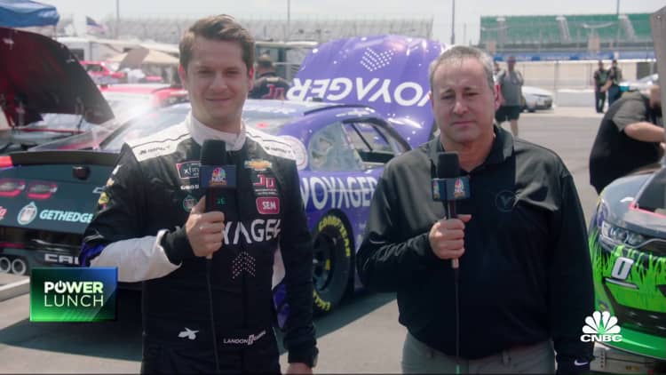 NASCAR driver Landon Cassill on getting paid in cryptocurrency