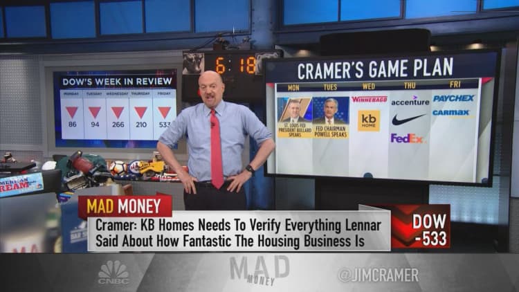 Cramer's week ahead: Fed speakers in focus, key earnings reports from Nike and FedEx