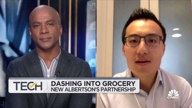 DoorDash CEO: Grocery delivery is in its infancy