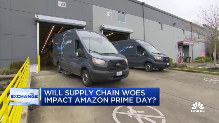 How supply chain woes could affect Amazon's two-day Prime Day event